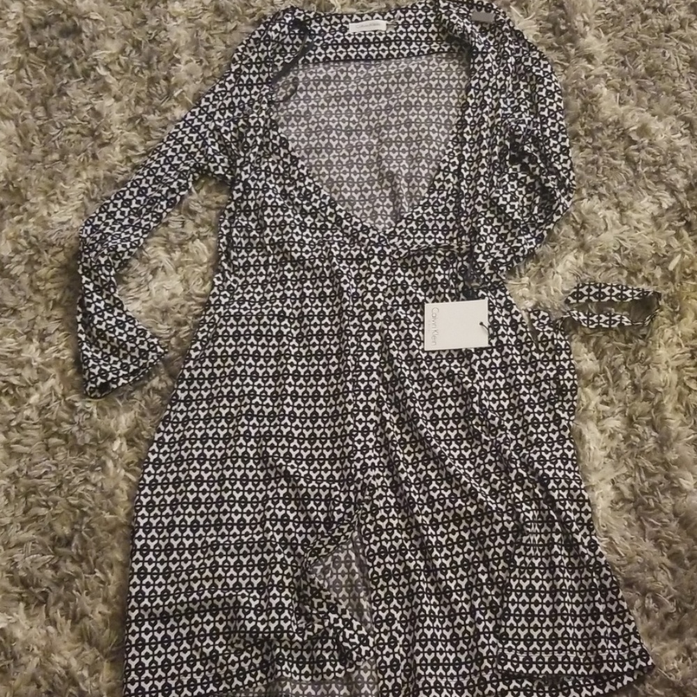 Calvin Klein Wrap Dress